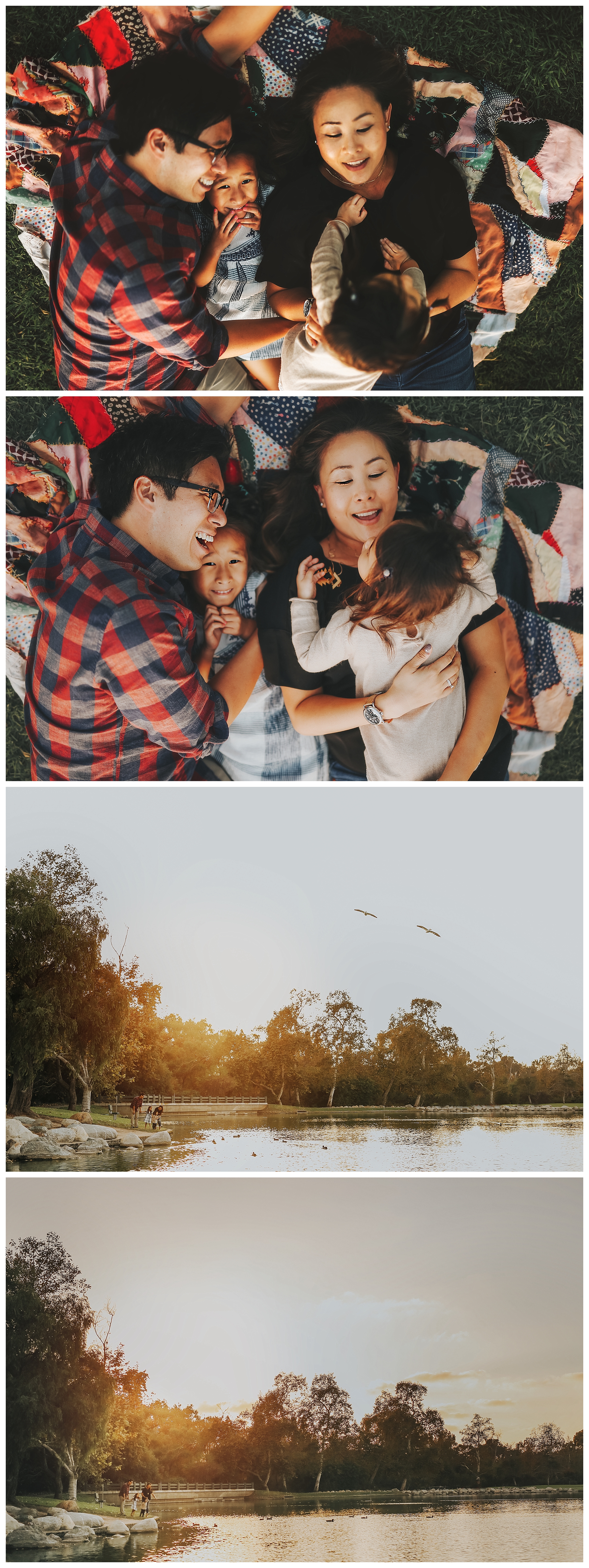 Orange County family photographer Madeleine JL Photography Irvine playful outdoor fine art family session